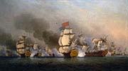 Vice Admiral Sir George Anson's Victory off Cape Finisterre